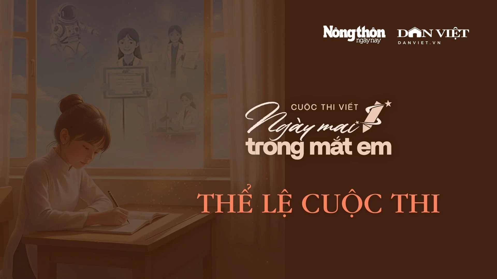 Tích cực tham gia cuộc thi 'Ngày mai trong mắt em