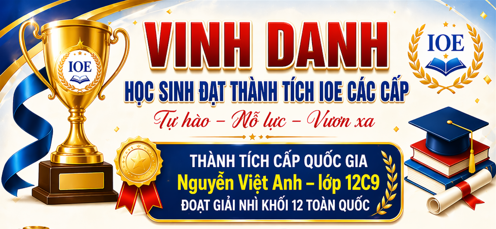 Vinh danh các học sinh đạt thành tích cao trong Cuộc thi Tài năng Tiếng anh trên Internet, năm học 2025 - 2026
